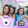 Goopow Kids Camera Toys for 3-8 Year Old Girls,Children Digital Video Camcorder Camera with Cartoon Soft Silicone Cover, Best Chritmas Birthday Festival Gift for Kids - 32G SD Card Included - Image 5