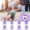 Goopow Kids Camera Toys for 3-8 Year Old Girls,Children Digital Video Camcorder Camera with Cartoon Soft Silicone Cover, Best Chritmas Birthday Festival Gift for Kids - 32G SD Card Included - Image 4